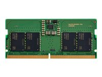 HP - DDR5 - moduuli - 8 Gt - 262-nastainen SO-DIMM - 5600 MHz / PC5-44800 - 1.1 V malleihin EliteBook 840 G10, 865 G10; ZBook Firefly 14 G11, 16 G11; ZBook Fury 16 G11 83P90AA