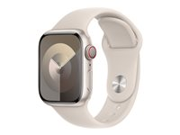 Apple - Hihna tuotteelle älykello - 41 mm - S/M-koko - tähtivalo MT2U3ZM/A