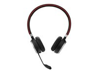 Jabra Evolve 65 SE MS Stereo - Kuulokkeet + mikrofoni - korvien päällä - Bluetooth - langaton - USB - sekä latausalusta - sertifioitu Microsoft Teamsille malleihin Jabra Evolve; LINK 380a MS 6599-833-399