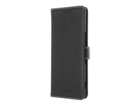 Insmat Exclusive Flip Case - Läppäkansi matkapuhelimelle - aito nahka, polyuretaani, polykarbonaatti malleihin Sony XPERIA 5 650-2819