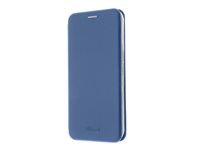 Insmat Exclusive Folio Case - Läppäkansi matkapuhelimelle - polyuretaani, termoplastinen polyuretaani (TPU), kartonki + paperi + alumiinifolio - sähköisen sininen malleihin Samsung Galaxy A54 5G 650-3150