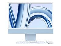 Apple iMac with 4.5K Retina display - all-in-one M3 - 8 Gt - SSD 256 GB - LED 24" - ruotsalainen/suomalainen MQRC3KS/A