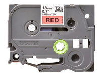 Brother TZe-441 - Standardi tarra - black on red - Rulla (1,8 cm x 8 m) 1 kasetti(a) laminaattinauha malleihin Brother PT-D600; P-Touch PT-1880, D450, D800, E550, E800, P900, P950; P-Touch EDGE PT-P750 TZE441