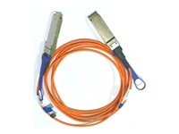 NVIDIA - Fibre Channel kaapeli - QSFP (uros) - 3 m - aktiivinen 980-9I15U-00L003