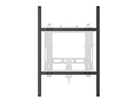 Multibrackets M - Asennuskomponentti (jatkotelineet) malleihin litteä paneeli - extender kit push HD - musta -näytön koko: 50"-95" -kiinnitysliitäntä: 900 x 600 mm - seinään asennettava 7350073731756