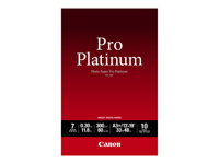 Canon Photo Paper Pro Platinum - A3 plus (329 x 423 mm) - 300 g/m² - 10 arkki (arkit) valokuvapaperi malleihin PIXMA iP8720, IX6820, PRO-1, PRO-10, PRO-100, Pro9000, Pro9000 Mark II, Pro9500 2768B018