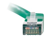 C2G Cat5e Booted Shielded (STP) Network Patch Cable - Kytkentäkaapeli - RJ-45 (uros) to RJ-45 (uros) - 10 m - STP - CAT 5e - valettu - vihreä 83840