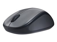 Logitech M235 - Hiiri - oikeakätinen - optinen - langaton - 2.4 GHz - USB johdoton vastaanotin - harmaa 910-002201