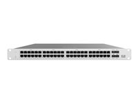 Cisco Meraki Cloud Managed MS125-48LP - Kytkin - Hallinnoitu - 48 x 10/100/1000 + 4 x 10 Gigabit SFP+ - seinään asennettava, työpöytä MS125-48LP-HW