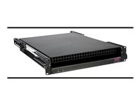 APC Rack Side Air Distribution 115V 60HZ - Tuuletinyksikkö - musta - 2U malleihin P/N: AR3103, AR3103SP, AR3106SP, AR9300SP, AR9300SP-R, AR9307SP, AR9307SP-R, SRT1000RMXLI ACF201BLK