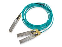 NVIDIA - 200GBase-AOC-suoraliitäntäkaapeli - QSFP56 to QSFP56 - kuituoptinen - ei sisällä halogeenia, Active Optical Cable (AOC) 980-9I95A-00H010