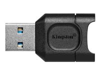 Kingston MobileLite Plus - Kortinlukija (microSD, microSDHC, microSDHC UHS-I, microSDHC UHS-II, microSDXC, microSDXC UHS-I, microSDXC UHS-II) - USB 3.2 Gen 1 MLPM