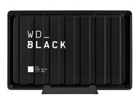 WD_BLACK D10 Game Drive WDBA3P0080HBK - Kiintolevyasema - 8 Tt - ulkoinen (kannettava) - USB 3.2 Gen 1 - 7200 kierrosta/min - musta WDBA3P0080HBK-EESN