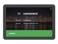 Logitech Tap Scheduler Purpose-Built Scheduling Panel for Meeting Rooms - Videoneuvottelulaite - Zoom-sertifioitu, sertifioitu Microsoft Teamsille - grafiitti 952-000091
