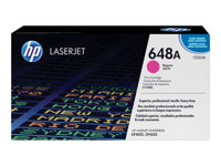 HP 648A - Magenta - alkuperäinen - LaserJet - väriainekasetti (CE263A) malleihin Color LaserJet Enterprise CP4025dn, CP4025n, CP4525dn, CP4525n, CP4525xh CE263A