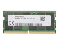 HP - DDR5 - moduuli - 32 Gt - 262-nastainen SO-DIMM - 4800 MHz / PC5-38400 - puskuroimaton - ECC malleihin Workstation Z2 G9 4M9Y8AA