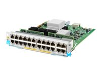 HPE - Laajennusmoduuli - Gigabit Ethernet (PoE+) x 20 + 1/2.5/5/10GBase-T (PoE+) x 4 malleihin HPE Aruba 5406R, 5406R 16, 5406R 44, 5406R 8-port, 5406R zl2, 5412R, 5412R 92, 5412R zl2 J9991A