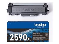 Brother TN2590XL - Musta - alkuperäinen - laatikko - väriainekasetti malleihin Brother MFC-L2922DW TN2590XL