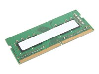 Lenovo - DDR4 - moduuli - 16 Gt - SO-DIMM 260-pin - 3200 MHz / PC4-25600 - puskuroimaton - non-ECC - Campus malleihin K14 Gen 1; ThinkBook 14 G5 IRL; ThinkCentre neo 50q Gen 4; ThinkPad E14 Gen 3; E14 Gen 5 4X71D09534