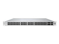 Cisco Meraki Cloud Managed MS355-48X - Kytkin - L3 - Hallinnoitu - 16 x 1/2.5/5/10GBase-T + 32 x 1000Base-T + 4 x 10 Gigabit SFP+ + 2 x 40 Gigabit QSFP+ - telineeseen asennettava, työpöytä - UPOE MS355-48X-HW