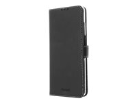 Insmat Exclusive Flip Case - Läppäkansi matkapuhelimelle - aito nahka, paperi, pahvi, alumiinifolio - musta malleihin Samsung Galaxy S20 Ultra, S20 Ultra 5G 650-2846