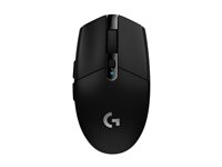 Logitech G G305 - Hiiri - optinen - 6 painiketta - langaton - 2.4 GHz - USB johdoton vastaanotin - musta 910-005282