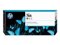 HP 766 - 300 ml - harmaa - alkuperäinen - mustepatruuna malleihin DesignJet XL 3600, 3600dr P2V93A