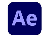 Adobe After Effects CC - Uusi lisenssi - 1 nimetty käyttäjä - korkeakoulu - Value Incentive Plan - Taso 2 (10-49) - Win, Mac - Multi European Languages 65272512BB02A12