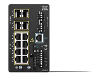 Cisco Catalyst IE3100 Rugged Series - Network Essentials - kytkin - Hallinnoitu - 8 x 10/100/1000 + 4 x Gigabit SFP (uplink) - DIN-kiskoon kiinnitettävä IE-3100-8T4S-E