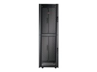 APC NetShelter SX Colocation 2 x 20U Enclosure with Sides - Teline - musta - 42U - 19" AR3200