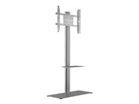 Multibrackets M Display Stand 180 Single - Teline malleihin LCD- / LED-näyttö - with floorstand/shelf - alumiini, teräs - hopea -näytön koko: 24"-65" - lattialla seisova 7350105216879