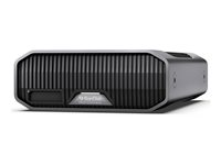 SanDisk Professional G-DRIVE PROJECT - Kiintolevyasema - Enterprise - 6 Tt - ulkoinen (pöytämalli) - USB 3.2 Gen 2 / Thunderbolt 3 (USB-C liitin) - 7200 kierrosta/min - harmaa SDPHG1H-006T-MBAAD