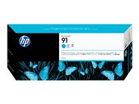 HP 91 - 775 ml - sinivihreä - alkuperäinen - DesignJet - mustepatruuna malleihin DesignJet Z6100, Z6100ps C9467A