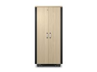 APC NetShelter - Teline - äänieristetty - Vaihtovirta 230 V - vaahtera - 32U - 19" AR4032IA