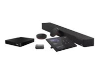Lenovo ThinkSmart Core - Full Room Kit - videoneuvottelupakkaus - sekä 3 vuoden Lenovo Premier -tuki ja yhden vuoden ylläpito - Sertifioitu Microsoft Teams Roomsille - musta 11S3000LMT