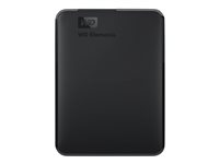 WD Elements Portable WDBU6Y0015BBK - Kiintolevyasema - 1.5 Tt - ulkoinen (kannettava) - USB 3.0 WDBU6Y0015BBK-WESN