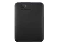 WD Elements Portable WDBU6Y0050BBK - Kiintolevyasema - 5 Tt - ulkoinen (kannettava) - USB 3.0 WDBU6Y0050BBK-WESN