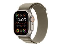 Apple - Silmukka tuotteelle älykello - 49 mm - L-koko - oliivi MT5V3ZM/A