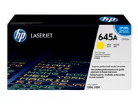 HP 645A - Keltainen - alkuperäinen - LaserJet - väriainekasetti (C9732A) malleihin Color LaserJet 5500, 5550 C9732A