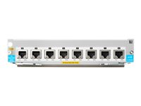 HPE - Laajennusmoduuli - 1/2.5/5/10GBase-T (PoE+) x 8 malleihin HPE Aruba 5406R, 5406R 16, 5406R 44, 5406R 8-port, 5406R zl2 J9995A