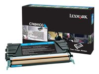 Lexmark - Tuottoisa - sinivihreä - alkuperäinen - väriainekasetti LCCP, LRP malleihin Lexmark C748de, C748dte, C748e C748H1CG