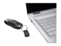 Kensington VeriMark Fingerprint Key (Designed for Surface) - Sormenjälkilukija - USB - musta K64707EU