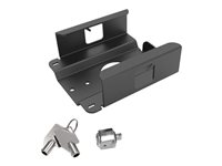 Compulocks Apple TV Security Mount (4K 3rd Gen) (2022) - Asennuspakkaus (suojavarsi, lukituspää-kokoonpano) - tuulettuva malleihin mediabox - lukittava - korkealaatuinen alumiini - musta malleihin Apple TV 4K (3rd generation) ATVEN43