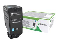 Lexmark - Tuottoisa - sinivihreä - alkuperäinen - väriainekasetti LCCP, LRP, Lexmark Corporate malleihin Lexmark CX725de, CX725dhe, CX725dthe 84C2HCE