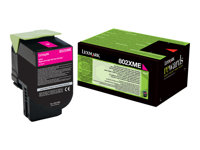 Lexmark - Magenta - alkuperäinen - väriainekasetti malleihin Lexmark CX510de, CX510de Statoil, CX510dhe, CX510dthe 80C2XME