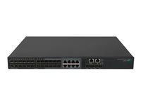 HPE FlexNetwork 5140 24G SFP w/8G Combo 4SFP+ EI - Kytkin - L3 - smart - 24 x Gigabit SFP + 8 x combo Gigabit Ethernet/Gigabit SFP + 4 x 10 Gigabit Ethernet / 1 Gigabit Ethernet SFP+ - telineeseen asennettava JL826A