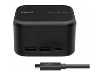 Belkin CONNECT 6-in-1 Core GaN - Telakointiasema - USB-C - HDMI - 1GbE - 130 watti(a) INC018VFBK