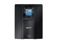 APC Smart-UPS C 2000VA LCD - UPS - Vaihtovirta 230 V - 1300 watti(a) - 2000 VA - USB - lähtöliittimet: 7 - musta SMC2000I