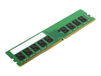 Lenovo - DDR4 - moduuli - 16 Gt - DIMM 288 nastaa - 2933 MHz / PC4-23466 - 1.2 V - puskuroimaton - ECC - vihreä malleihin ThinkStation P340 30DH (ECC), 30DJ (ECC), 30DK (ECC), 30DL (ECC), 30DM (ECC), 30DN (ECC) 4X71B32812