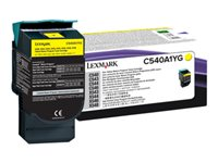 Lexmark - Keltainen - alkuperäinen - väriainekasetti LCCP, LRP malleihin Lexmark C540, C543, C544, C546, X543, X544, X546, X548 C540A1YG